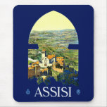 Vintage Travel Poster For Italy Mousepad