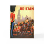 Vintage Travel Poster, Great Britain, England Greeting Cards