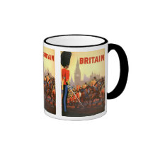 Vintage Travel Poster, Great Britain, England Mug