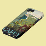 Vintage Travel Poster, Isle of Capri, Italy Italia casemate cases