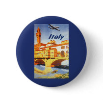 Vintage Travel Poster, Italy Pins