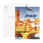 Vintage Travel Poster, Italy postcards