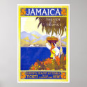 Vintage Travel Poster Jamaica posters
