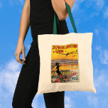 Vintage Travel Poster; Lyon, France Bags