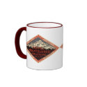 Vintage Travel Poster, Mount Everest, India mugs