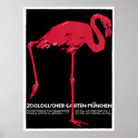 Vintage Travel Poster Zoologischer Garten Munchen posters