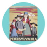 Vintage Travel - Rural Pennsylvania stickers