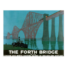 Vintage Travel, The Fourth Bridge, London Postcards