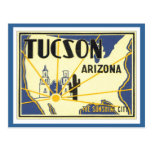 Vintage Tucson Arizona Postcard
