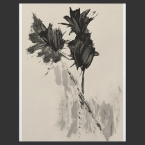 Vintage Tulips Grey flyers