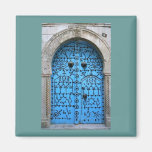 Vintage Tunisian traditional Door Fridge Magnets