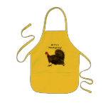 Vintage Turkey Kids Apron