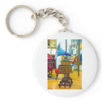 vintage turntable keychains