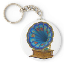 vintage turntable keychains