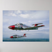 Vintage tutor jets print