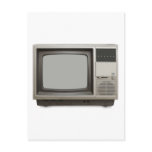 vintage tv set postcards