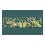 Vintage Twin Fishes Rectangular Sticker