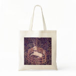 Vintage Unicorn In Captivity Tapestry Bag