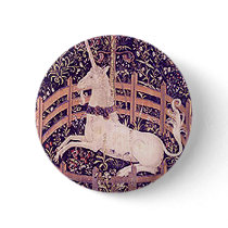 Vintage Unicorn In Captivity Tapestry