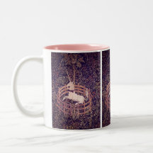 Vintage Unicorn In Captivity Tapestry Mug