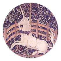 Vintage Unicorn In Captivity Tapestry