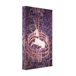 Vintage Unicorn In Captivity Tapestry Wrapped Canv canvas prints