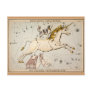 Vintage Unicorn Star Constellation  Map Postcards