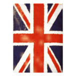 Vintage Union Jack Invitation (Vertical)
