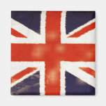 Vintage Union Jack Refrigerator Magnet