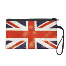 Vintage Union Jack Wristlet