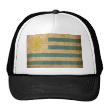 Vintage Uruguay Flag Trucker Hat