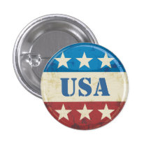 Vintage USA Button