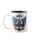 Vintage USA Nautical Tattoo Art mugs