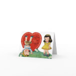 vintage valentine card