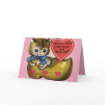 Vintage Valentine Card for Kids