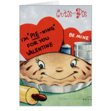 Vintage Valentine Card for Kids