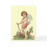 Vintage Valentine Cupid Card