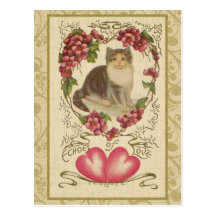 Vintage Valentine Ephemera and Altered Art Postcards