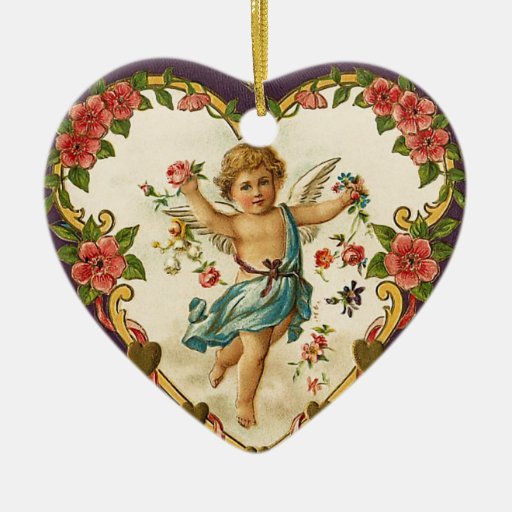 Vintage Valentine Ornament
