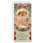 Vintage - Valentines Day  - Cherubs rack cards