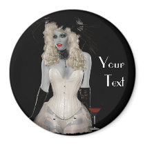 Vintage Vampire Magnet