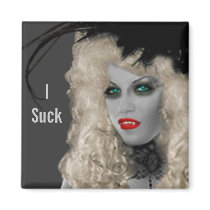 Vintage Vampire Magnet