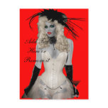 Vintage Vampire Post Card postcards