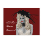 Vintage Vampire Post Card postcards