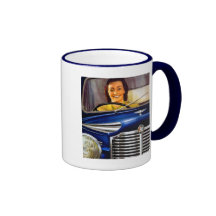 Vintage Vauxhall Motors Advertisement Coffee Mugs