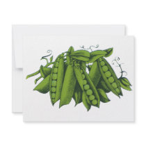 Vintage Vegetables; Sugar Snap Peas