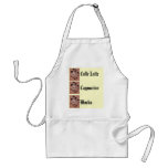 Vintage Velvet Poppies aprons