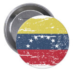 Vintage Venezuela Flag Pinback Buttons
