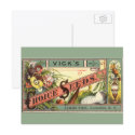 Vintage Vick's Choice Seeds Packet postcards