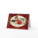 vintage victorian Christmas Card